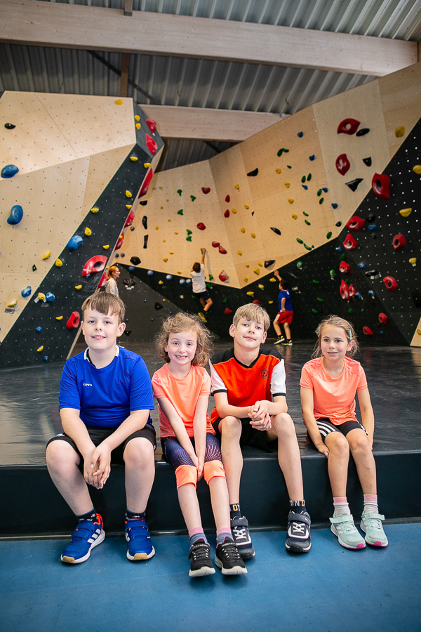 Der Boulderbereich in Marsberg bietet Platz für Kindergeburtstage